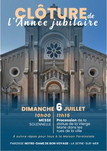 CLOTURE ANNEE JUBILAIRE NDBV